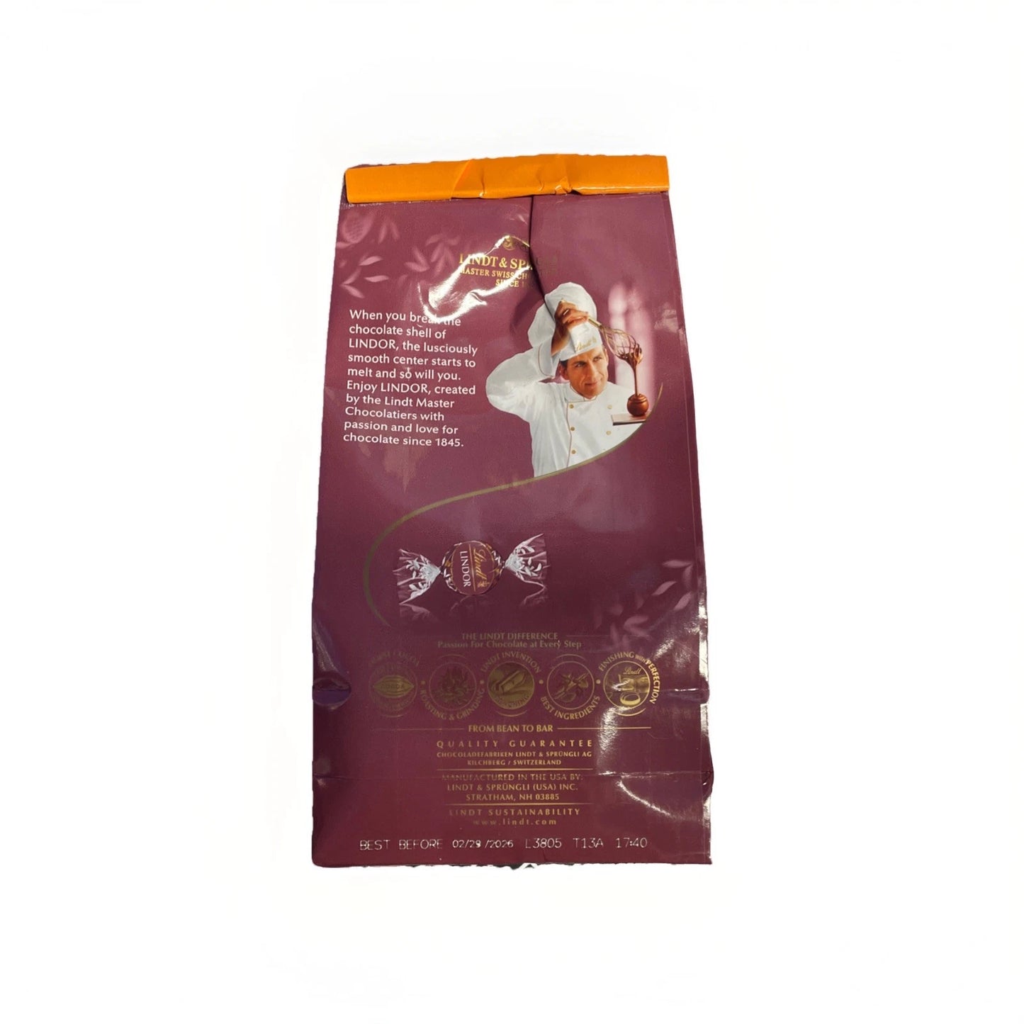 🟢 New Limited Edition Lindt Lindor Maple Milk Chocolate Truffle 5.1oz