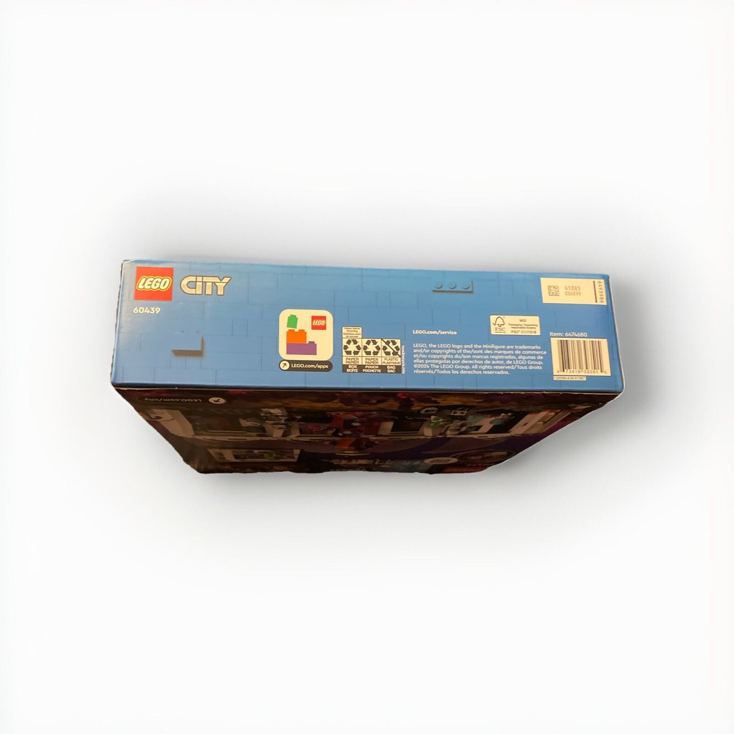 LEGO CITY: Space Science Lab (60439) New Still Sealed Box 560 Pieces 6+ Unbuilt.