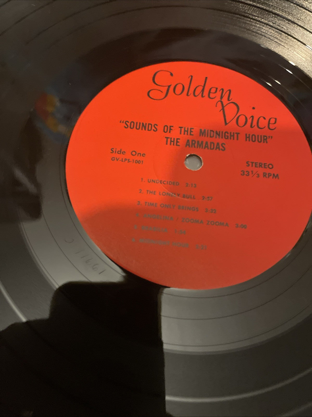 Golden Voice The Armandas – Rare Private Press LP 1972 Jazz Soul Lounge G Signed