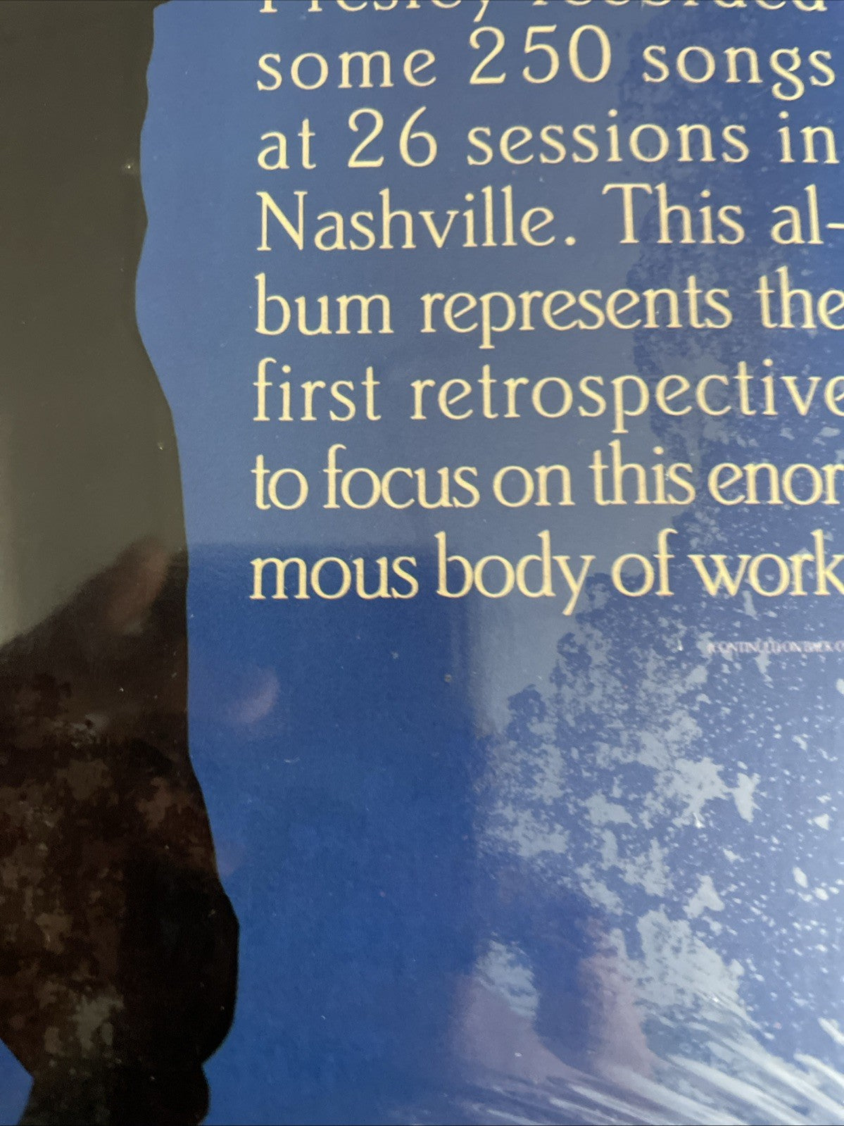 Elvis Presley ELVIS IN NASHVILLE 1956 1971 - RARE New SEALED Vinyl Record LP