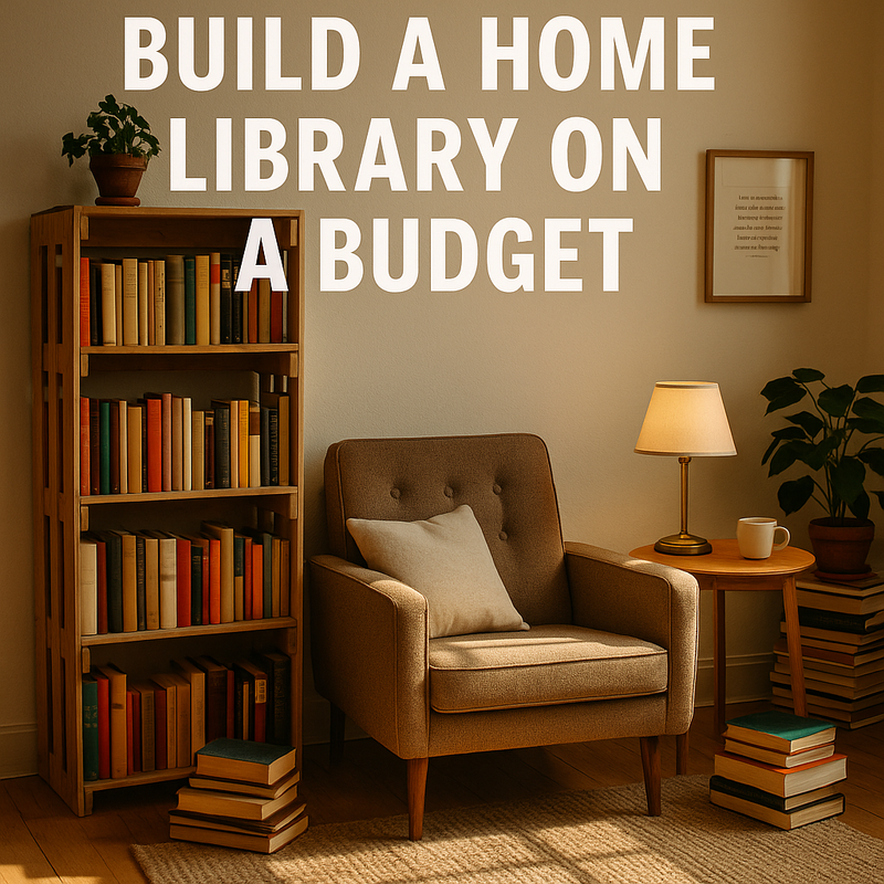 Turn Any Room into a Library (Even on a Tight Budget.)