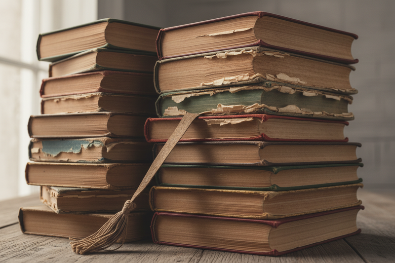 Taking care of your books.