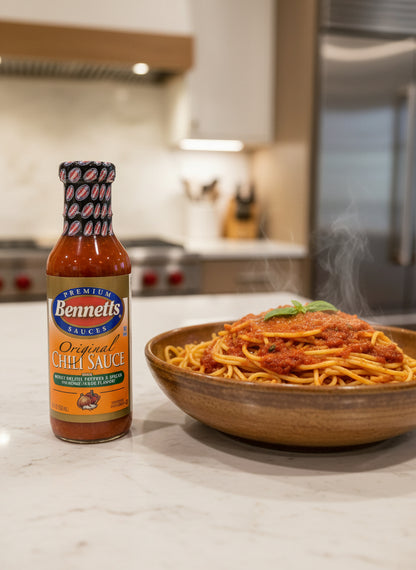 3 pack of Bennett Chilli Sauce 12 oz