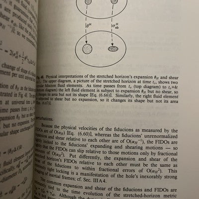 Black Holes: The Membrane Paradigm Hardcover 1986 First Edition