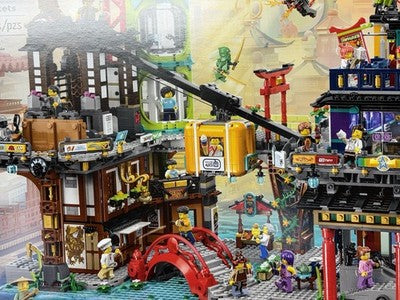 LEGO NINJAGO: Ninjago City Markets (71799) Retired