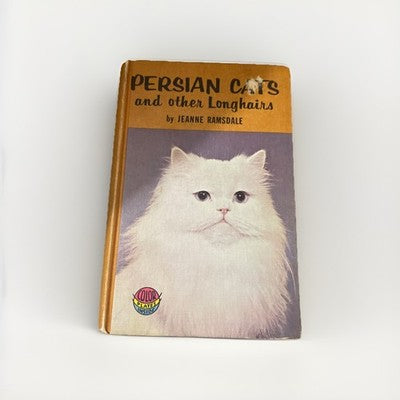 Persian Cats and Other Longhairs (Jeanne A. Ramsdale - 1964) hardcover