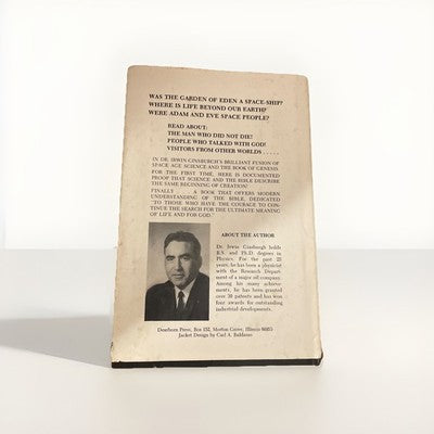 First Man Then Adam Irwin Ginsburgh 1975 Hardcover Signed has dust jacket