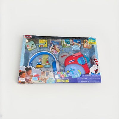 BRAND NEW LITTLE TIKES DR SEUSS STORY DREAM MACHINE STORY TIME slight scratch