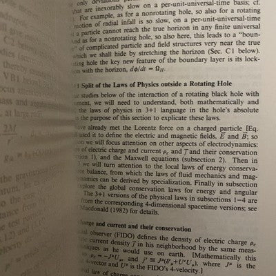 Black Holes: The Membrane Paradigm Hardcover 1986 First Edition