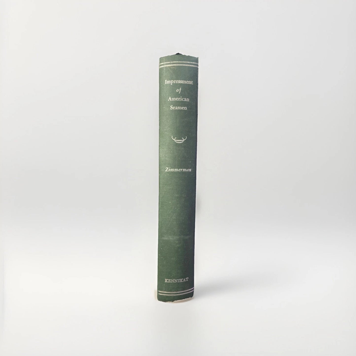 James Fulton Zimmerman / IMPRESSMENT OF AMERICAN SEAMEN 1966 Reprint Hc Navy