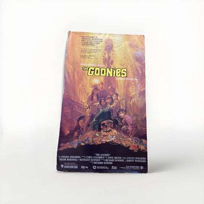 The Goonies Original Movie Poster VHS Home Video Release 20 x 34 CV Some Damage