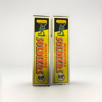 Schylling World War 2 Retro Military Miniature Plastic Toy Soldiers WW2 Figures