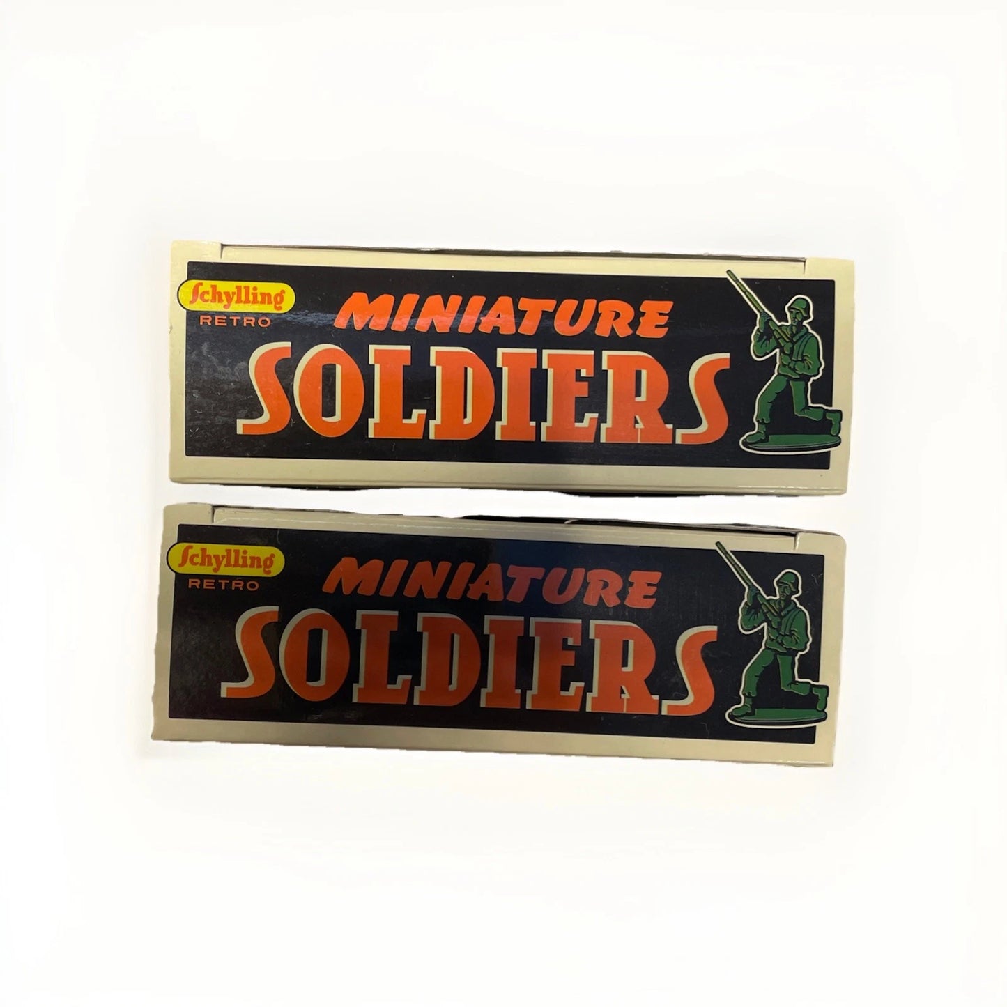 Schylling World War 2 Retro Military Miniature Plastic Toy Soldiers WW2 Figures