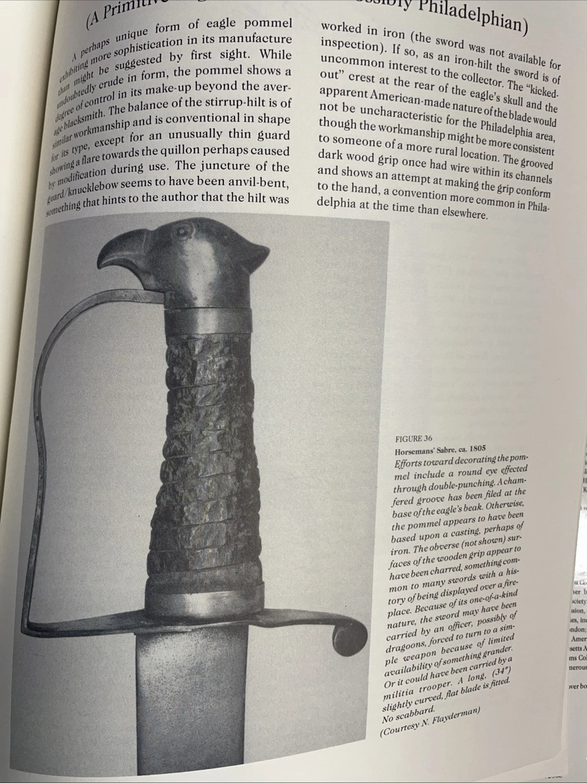 The American Eagle-Pommel Sword Early Years 1794-1830 By E. Andrew Mowbray 1988