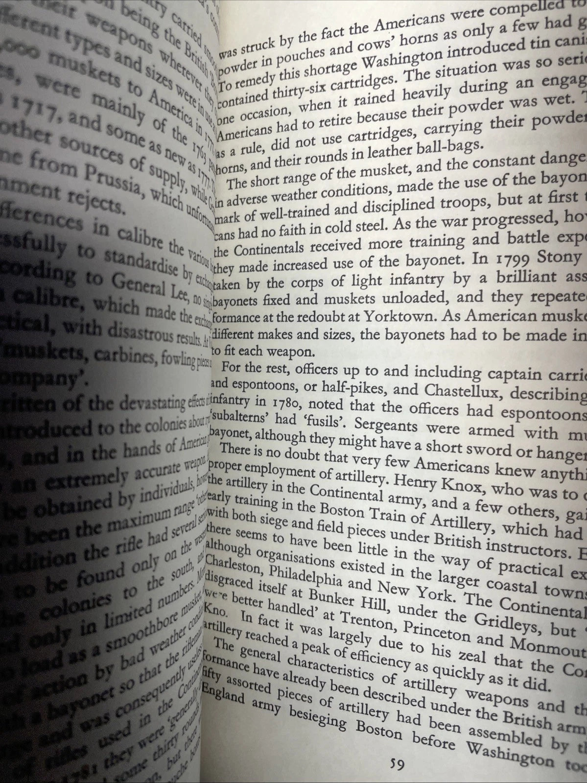 Uniforms of the American Revolution, 1775-81 - Paperback Blandford Color Series