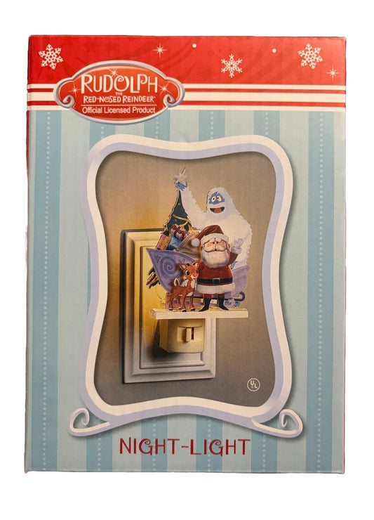 Rudolph the Red Nosed Reindeer Official Licensed Night Light NEW!