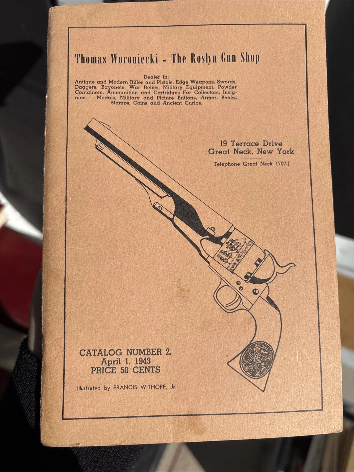 Roslyn Gun Shop Catalog Number 2, April 1, 1943