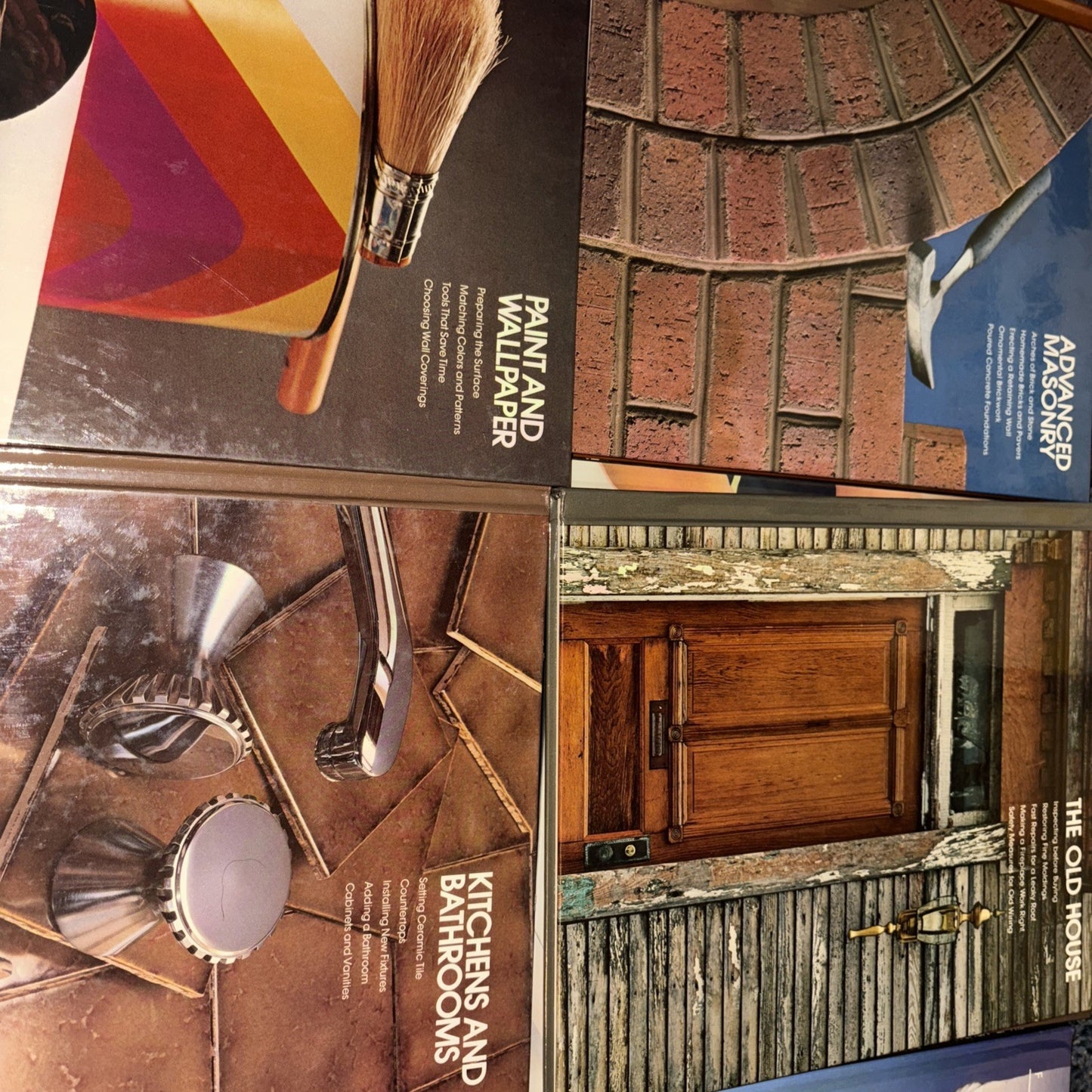 Set of 21 Vintage Time Life Books Home Repair Improvement DIY + 2 Fix It Volumes