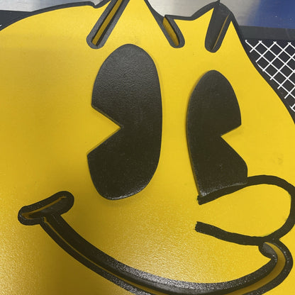 Pac-Man Style Characters Wall Art Pair – Arcade Game Room Display – Unique Set