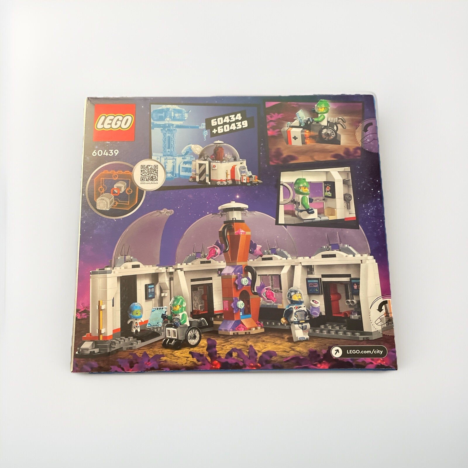 LEGO CITY: Space Science Lab (60439) New Still Sealed Box 560 Pieces 6+ Unbuilt.