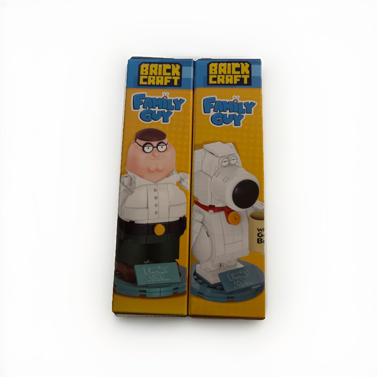 BRIAN And Peter Griffin Family Guy OfficiallyLicensed Brickcraft Set
