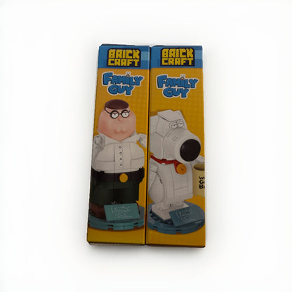 BRIAN And Peter Griffin Family Guy OfficiallyLicensed Brickcraft Set