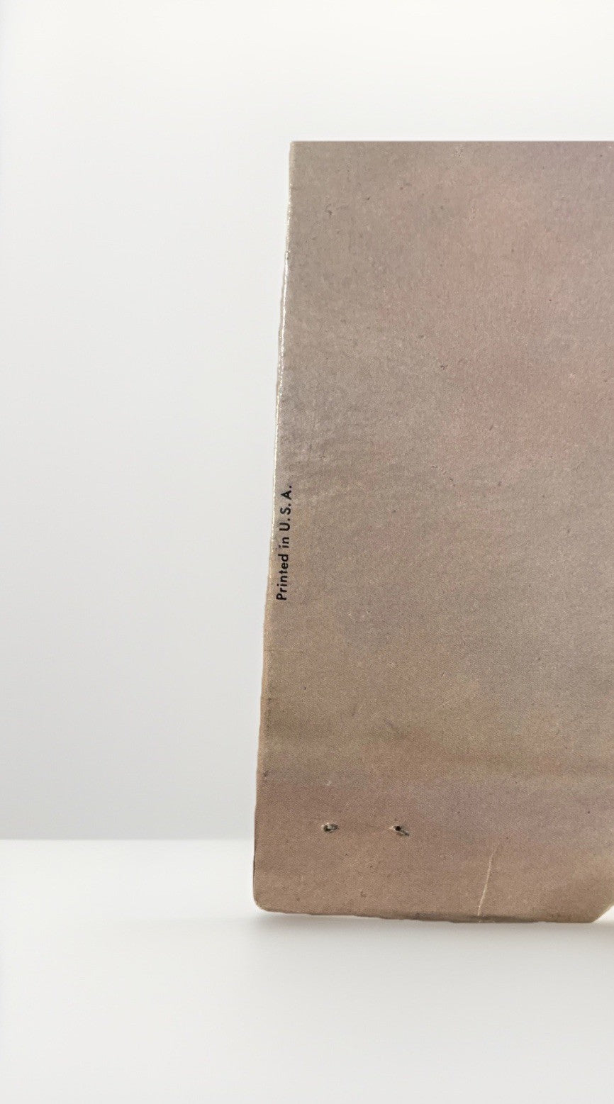 AD BACK Introducing The Beatles LP 1062 MONO Cover ONLY Vee Jay 1964