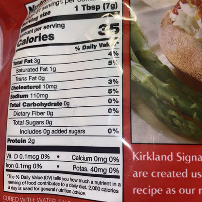 Kirkland Signature, Hardwood Smoked Bacon Crumbles, 20 Oz Free Shipping