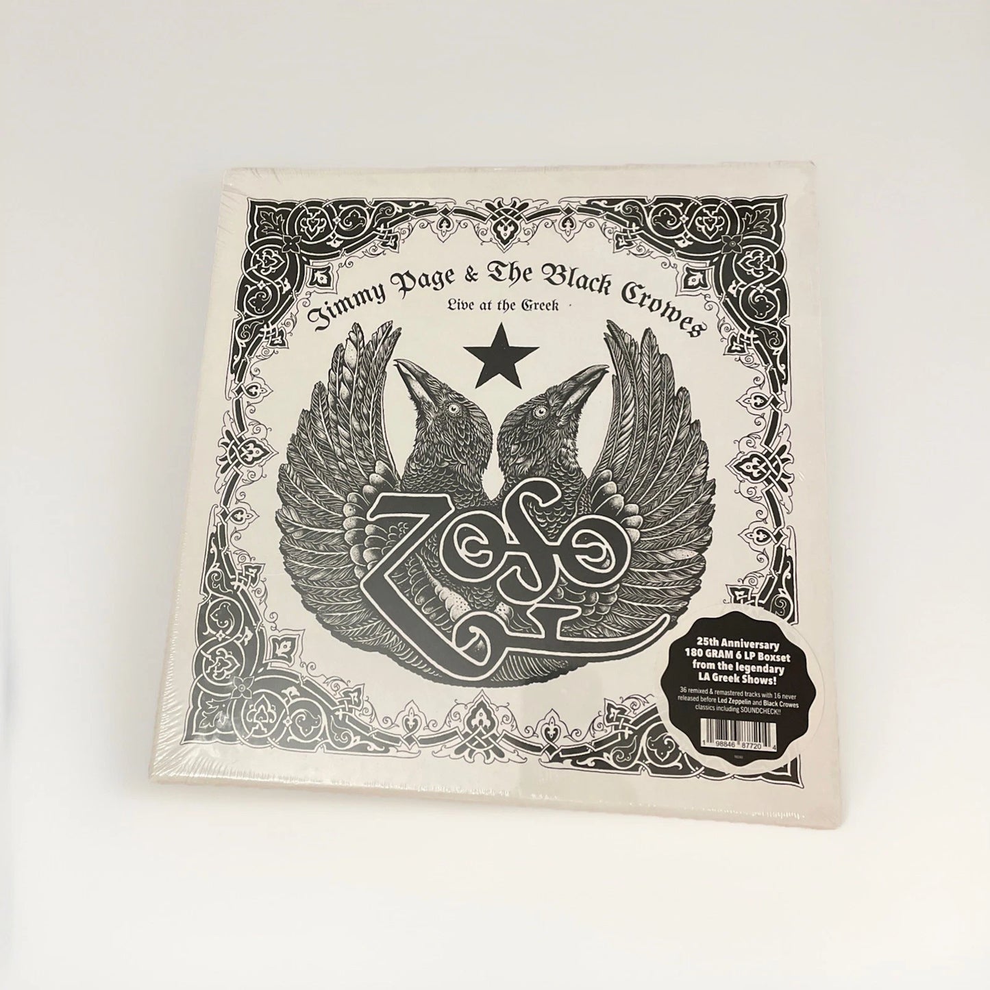 Jimmy Page & Black Crowes Live at the Greek 6LP Box Set NEW Sealed Led Zepplin