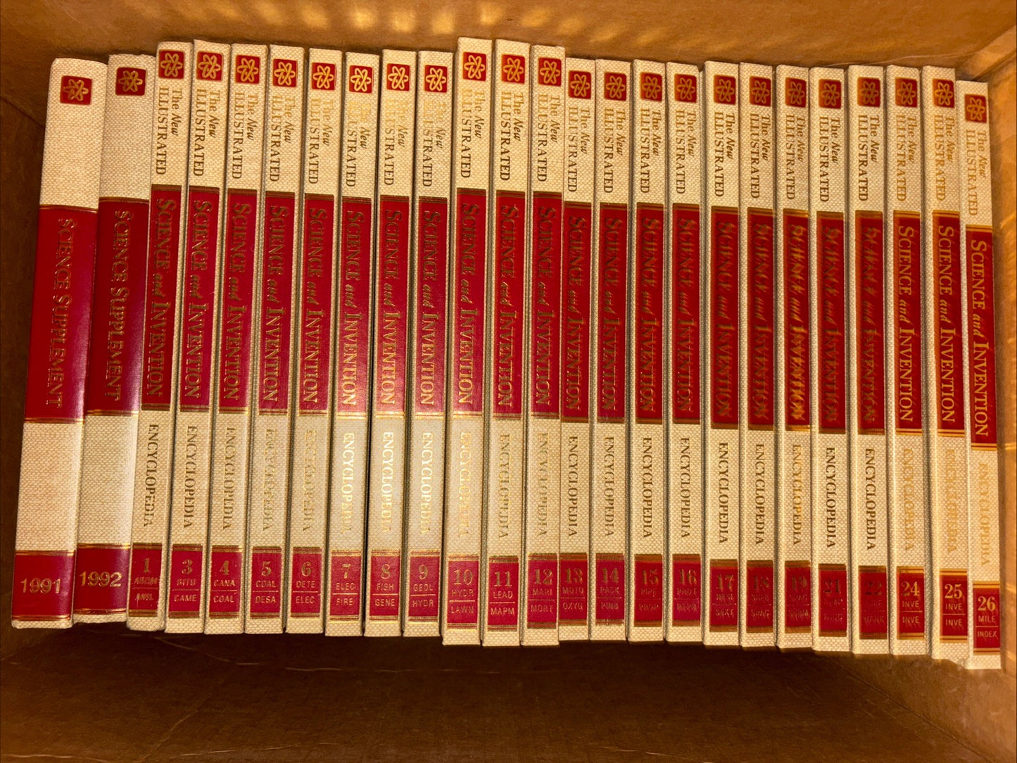 The Illustrated Science & Invention Encyclopedia 23 Vol Set an 2 Sup Incomplete