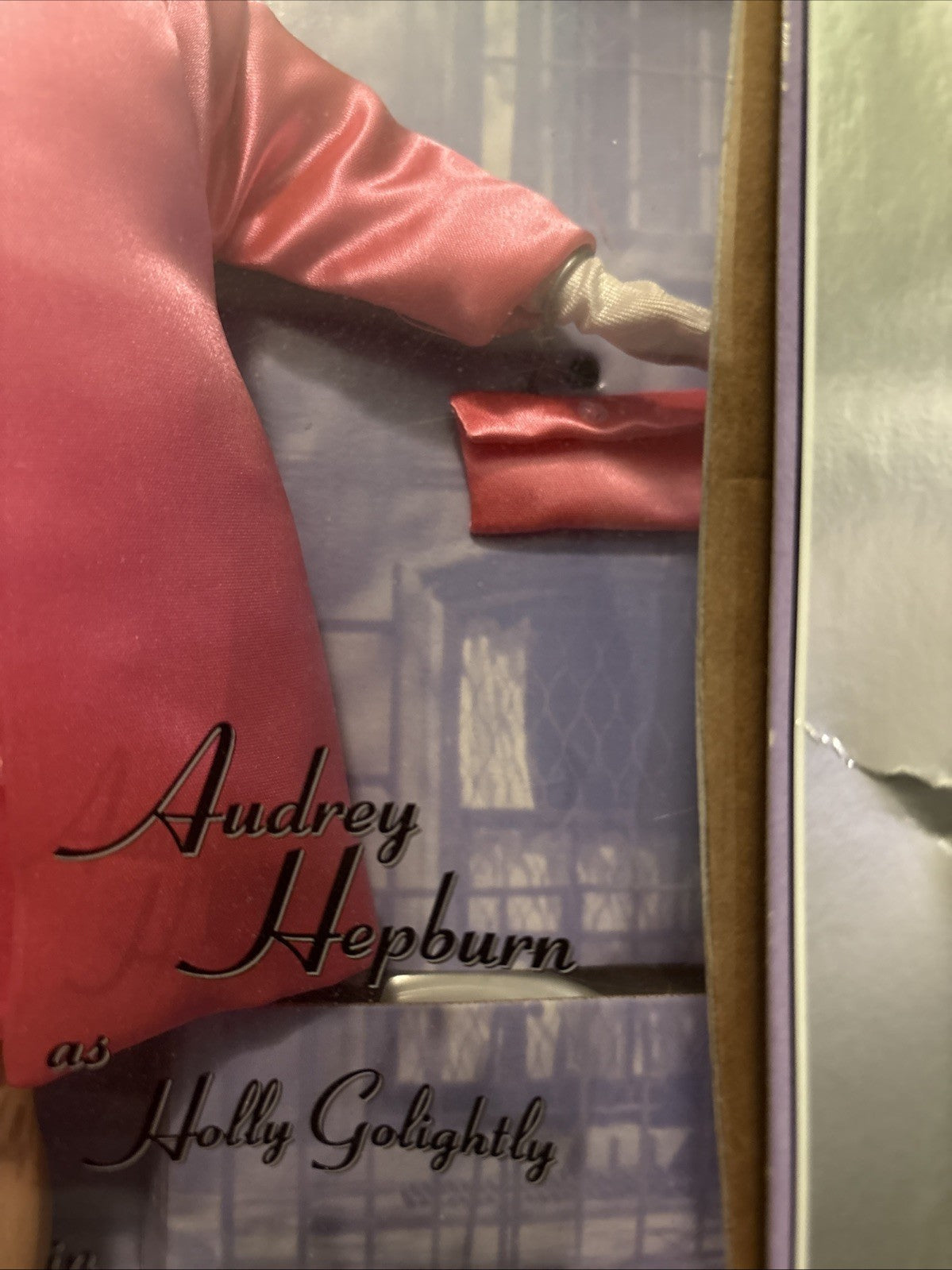 Barbie Audrey Hepburn Breakfast at Tiffany's Some Dents Plastic Coming Off Movie