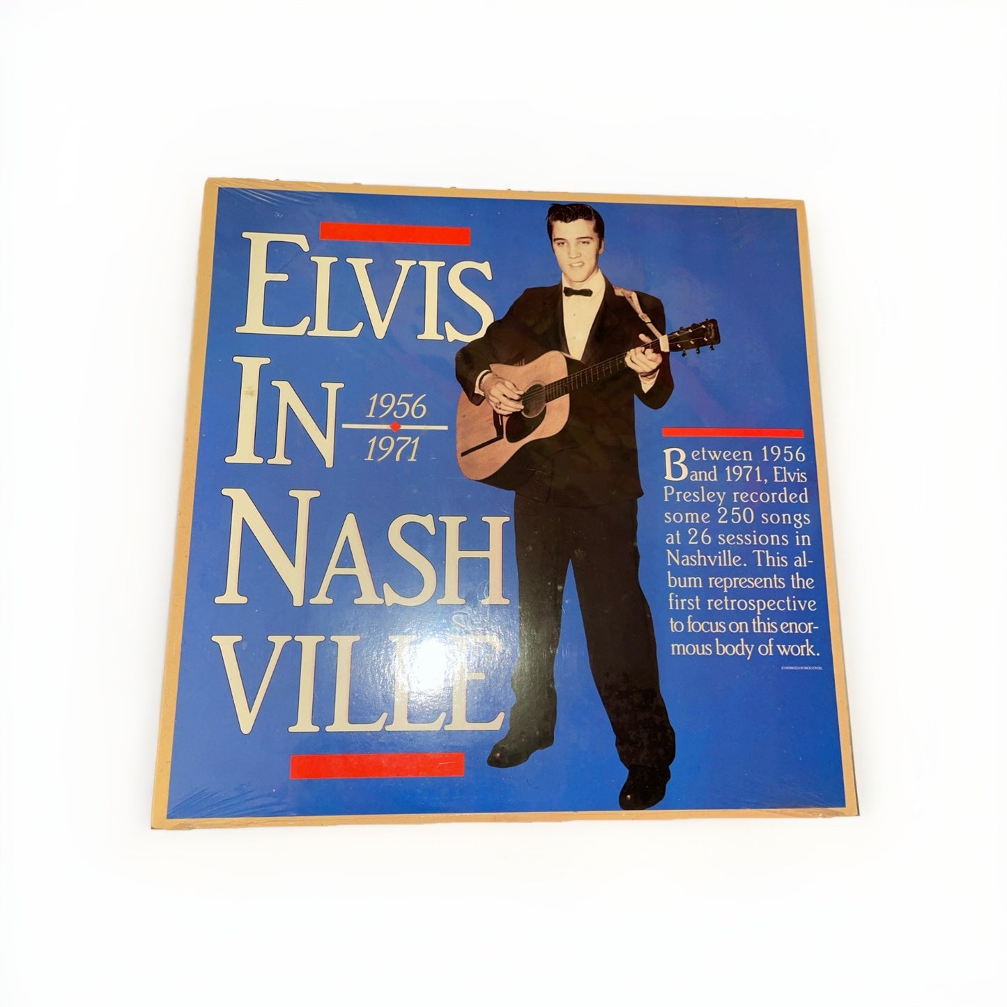 Elvis Presley ELVIS IN NASHVILLE  1956 1971 - RARE New SEALED Vinyl Record LP