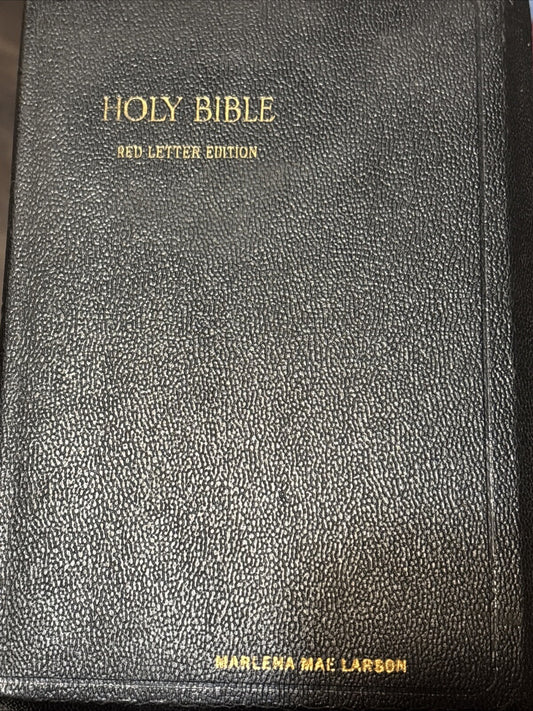Holy Bible Red Letter Edition