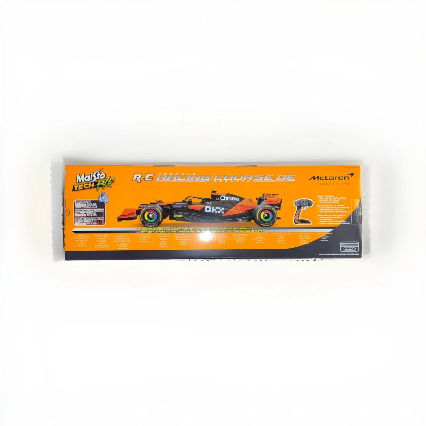 Maisto Formula 1 R/C 1:10 McLaren Lando Norris #4 EXTRA WHEEL SET & PIT TOOL