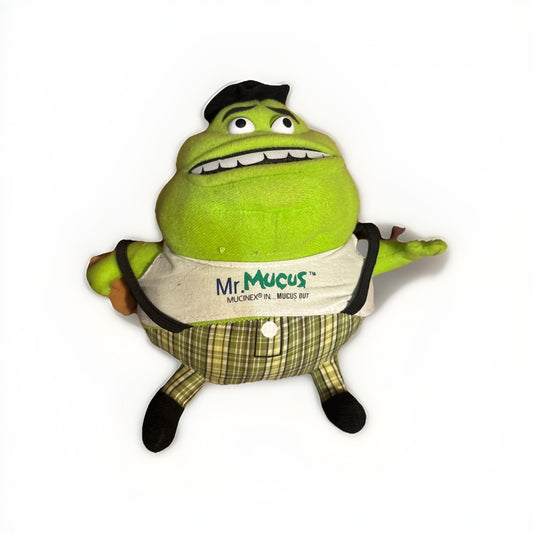 Mr. Mucus Mucinex Advertisement Promo Plush Stuffed Toys A Stain