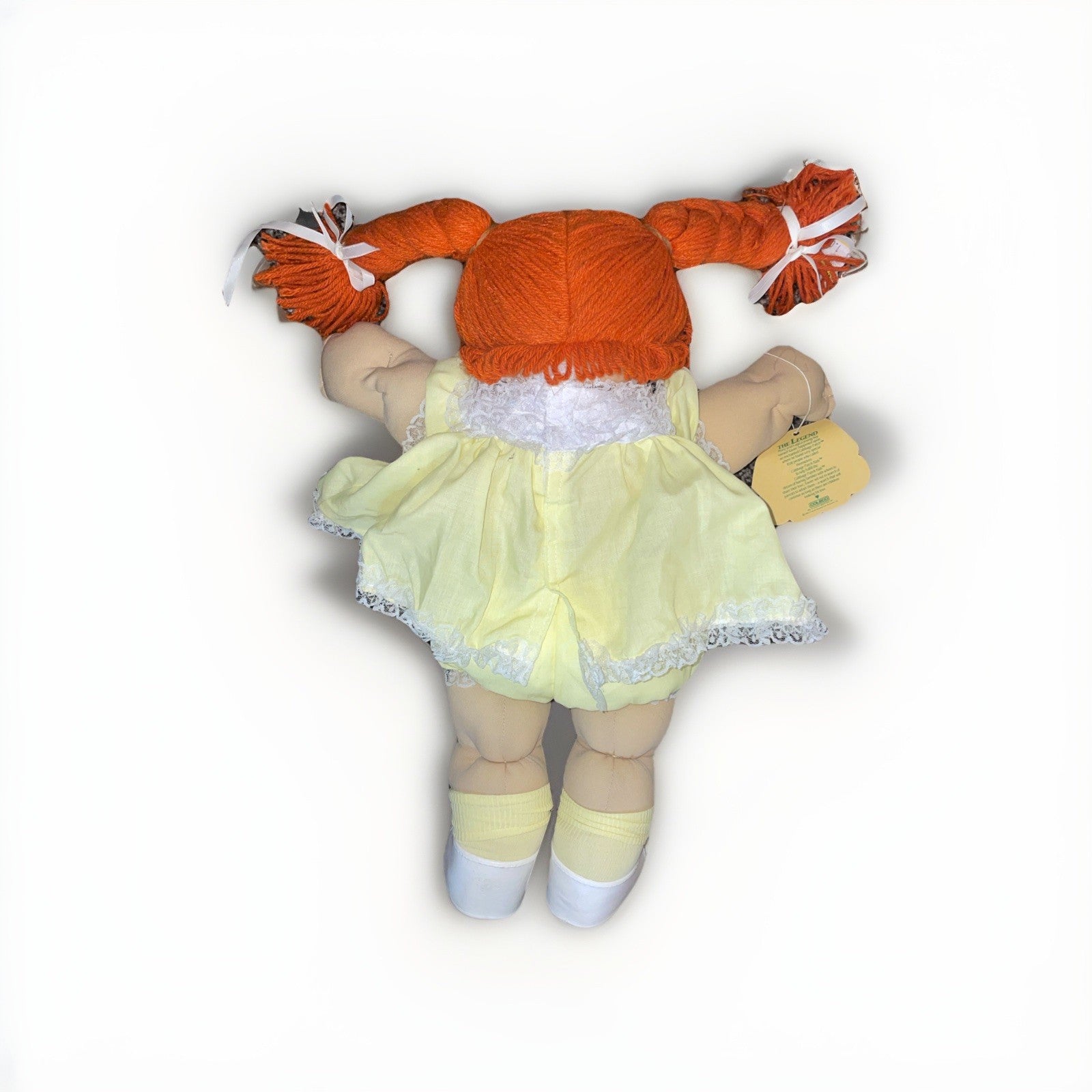 Vintage 1985 Coleco cabbage patch kids Girl With Pigtails doll W/Papers/box/tag