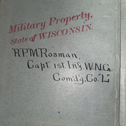 1905 U S Army Field Service Regulations US Army book Some Damage To Binding Rare