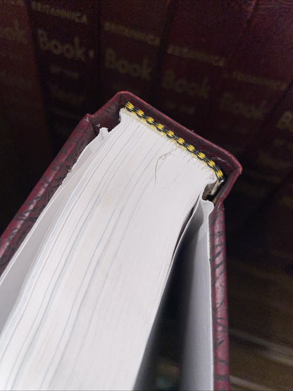 Encyclopedia Britannica Book of the Year Set Of 47 1950-2005 8 Missing 2 Sealed