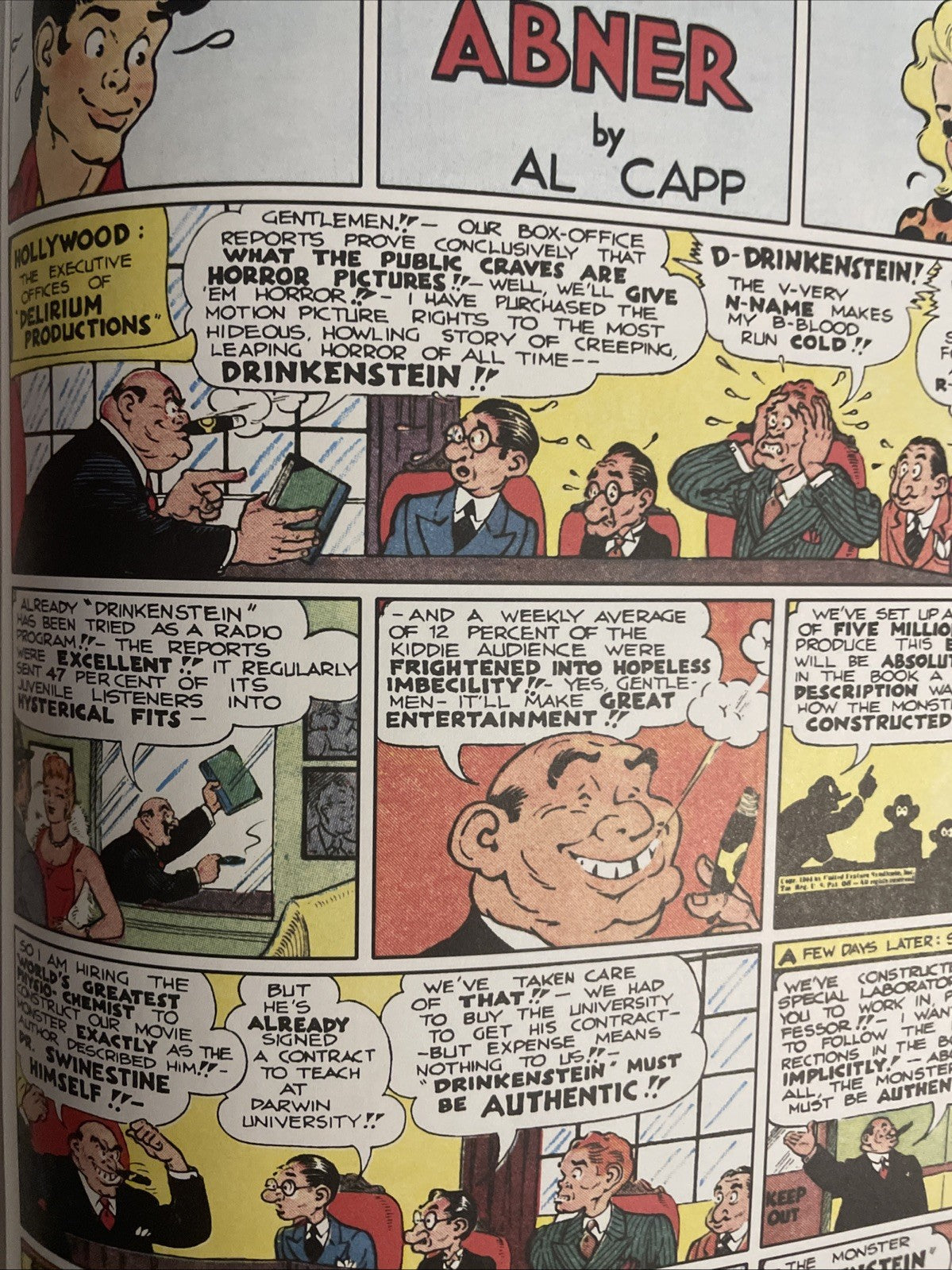 LI'L ABNER VOLUME #5 COMPLETE DAILIES & COLOR SUNDAYS FEARLESS Free Shipping