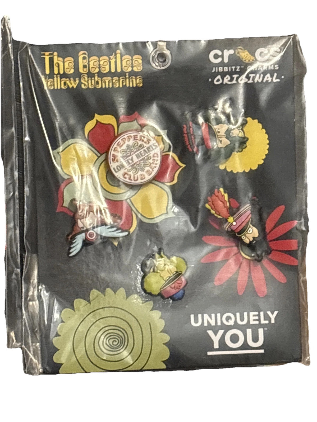 The Beatles Yellow Submarine Authentic Jibbitz Shoe Charm for Crocs New