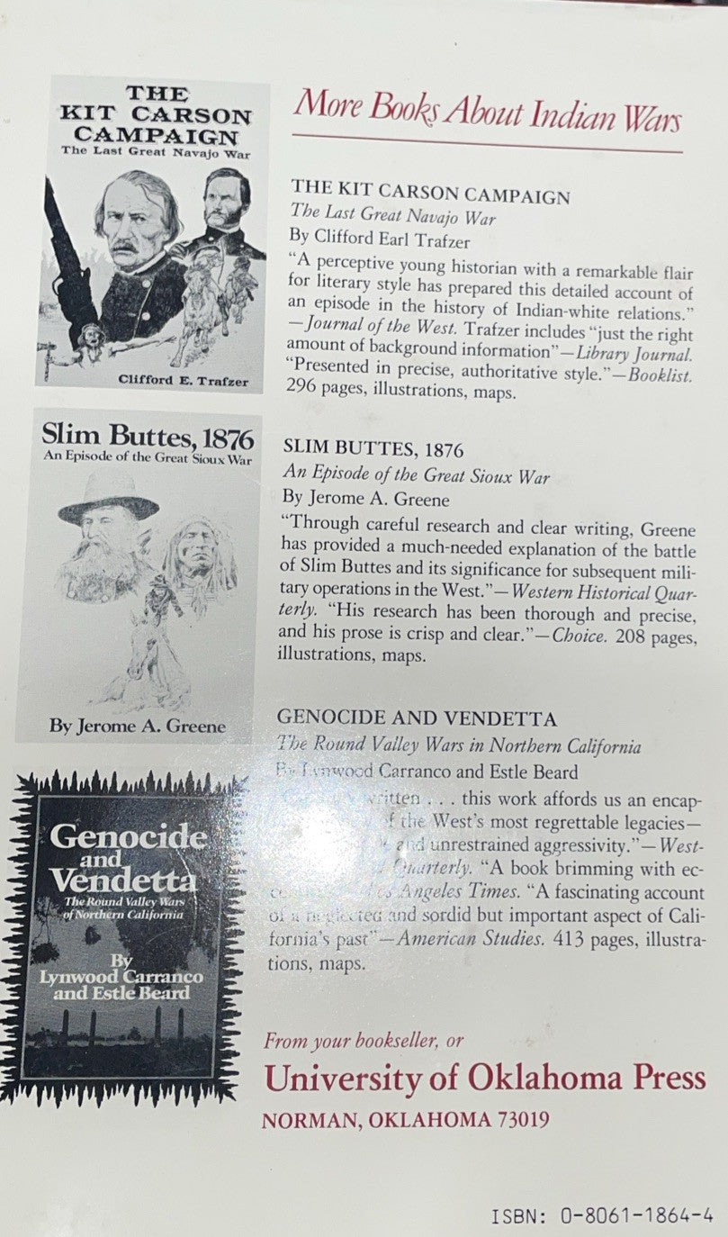 PRESIDENT WASHINGTON'S INDIAN WAR: THE STRUGGLE FOR THE By Wiley Sword