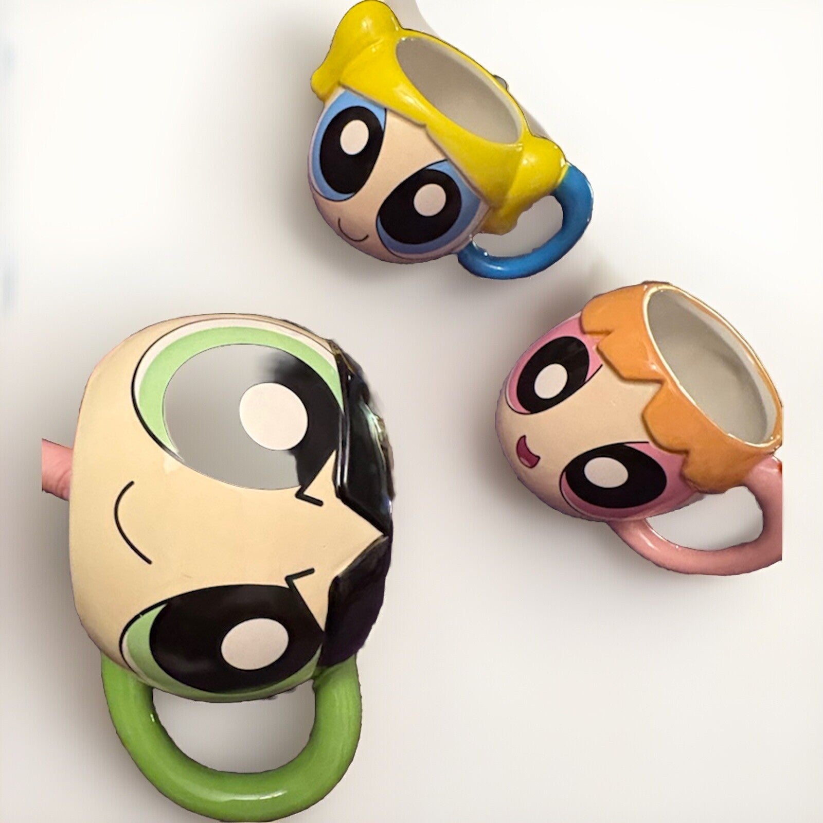 The Powerpuff Girls Buttercup Blossom Bubbles Coffee Mug Water Cup Collection