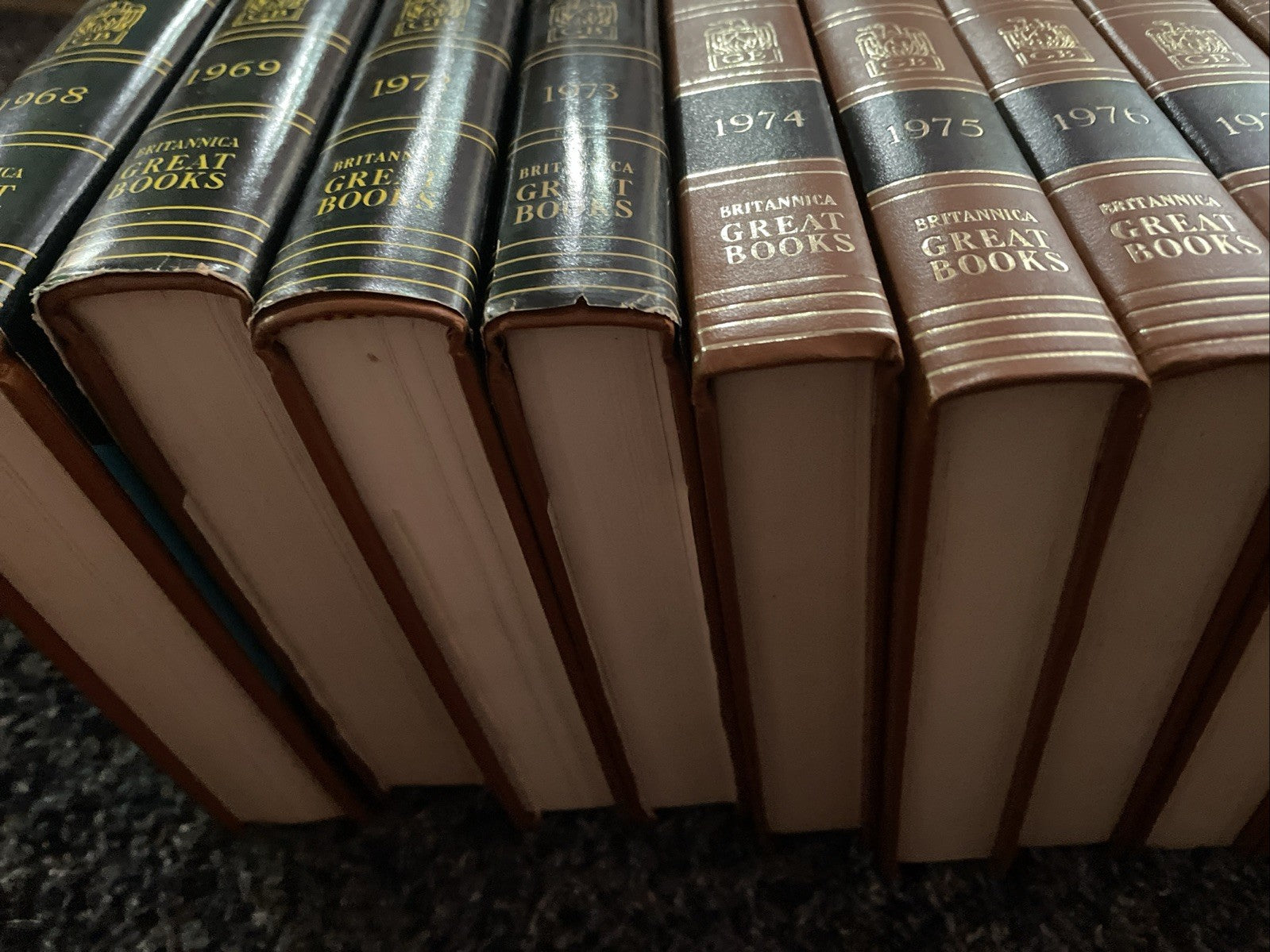 The Great Ideas Today Set Of 9 68-69 72 To 77 1984 Encyclopedia Britannica HC