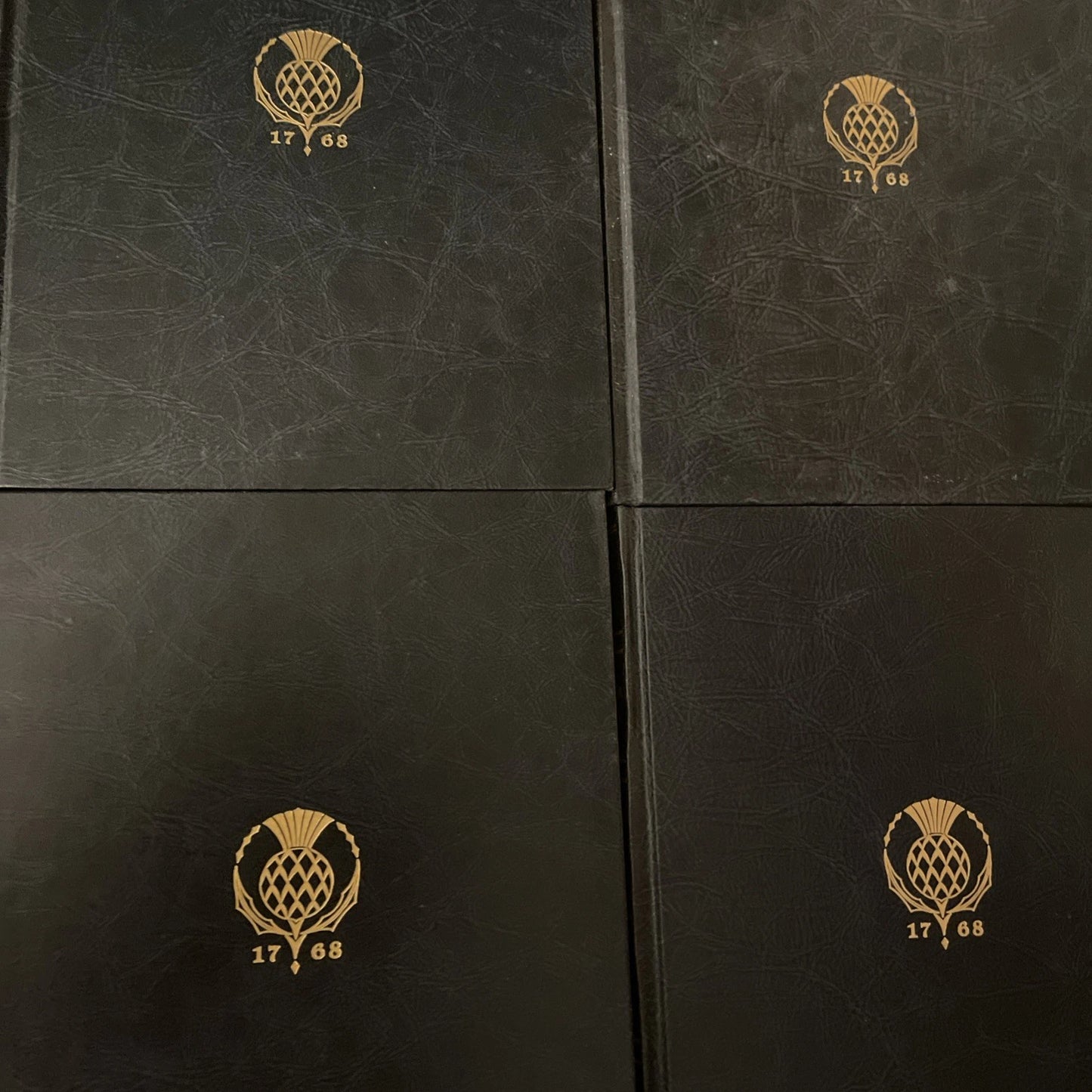 1945 Encyclopedia Britannica Lot Volumes 12–24 – 13 Book Set – Black HC –