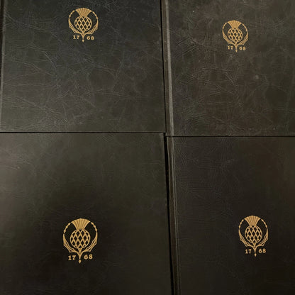 1945 Encyclopedia Britannica Lot Volumes 12–24 – 13 Book Set – Black HC –