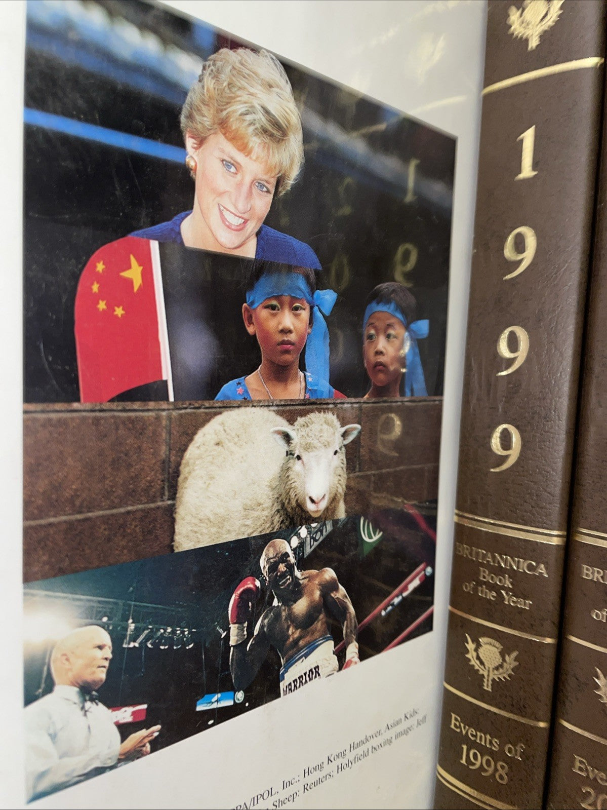 Encyclopedia Britannica Book of the Year Set Of 47 1950-2005 8 Missing 2 Sealed