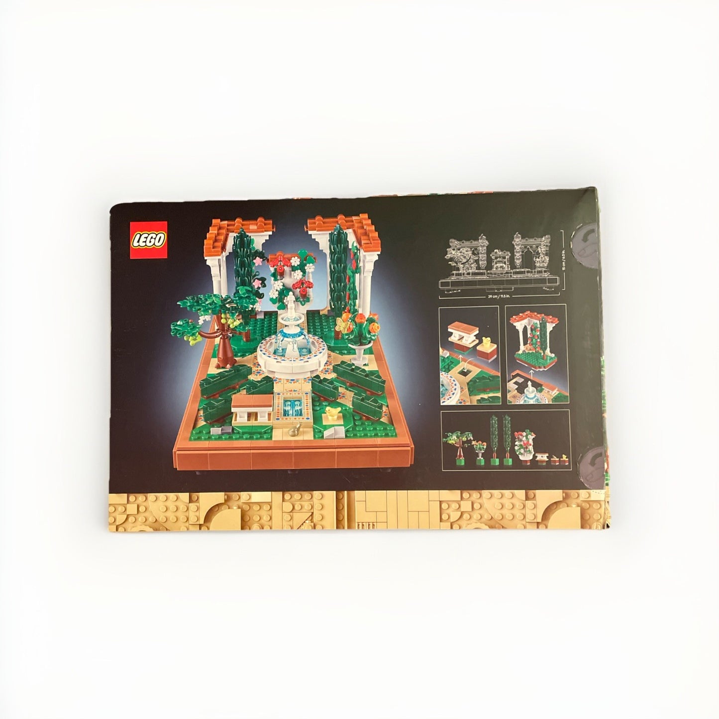 LEGO Icons: Fountain Garden New Sealed In Box (10359) Building Set 1,302 Pieces