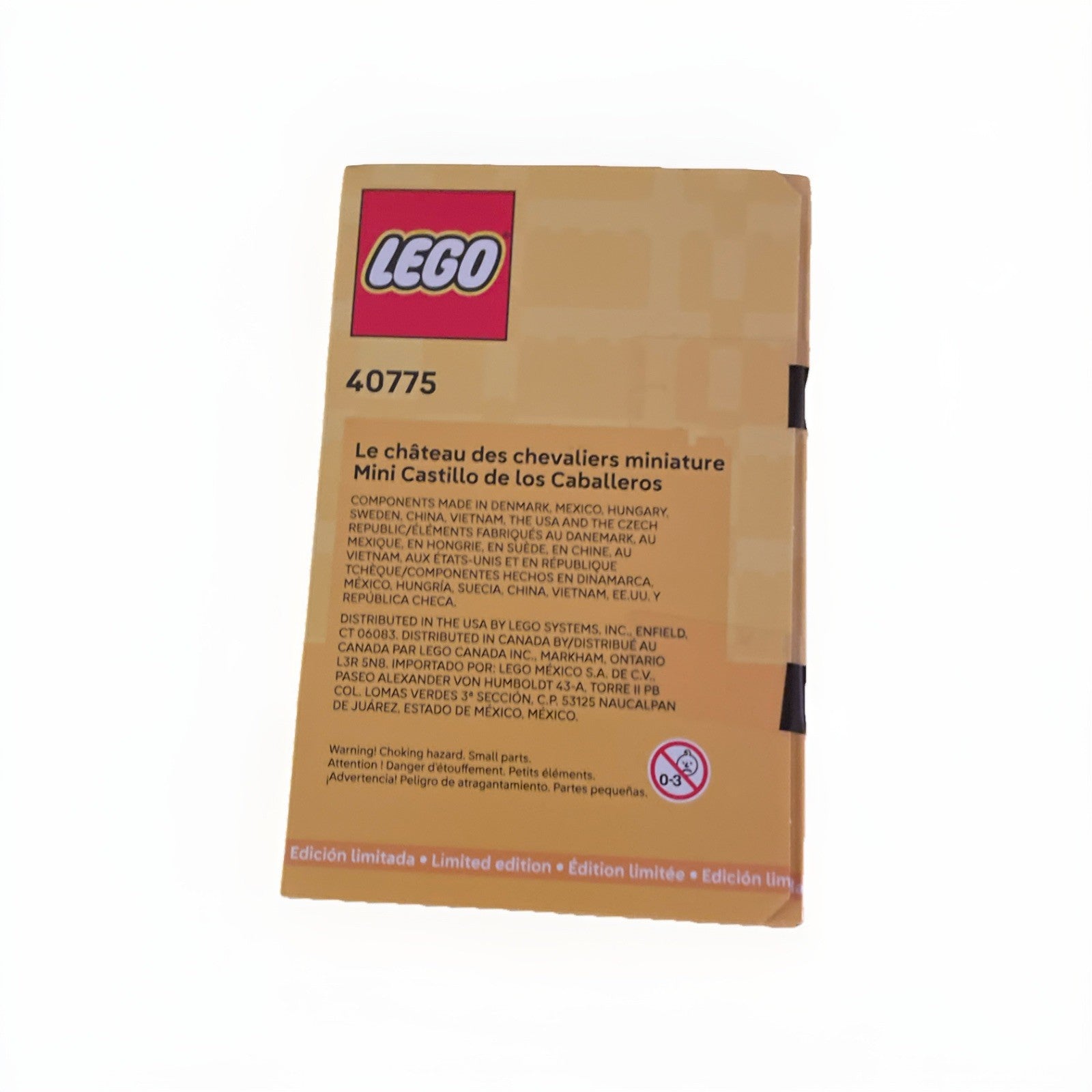 Lego 40775 Mini Knight’s Castle  NEW SEALED IN HAND Limited Edition 590 Pieces