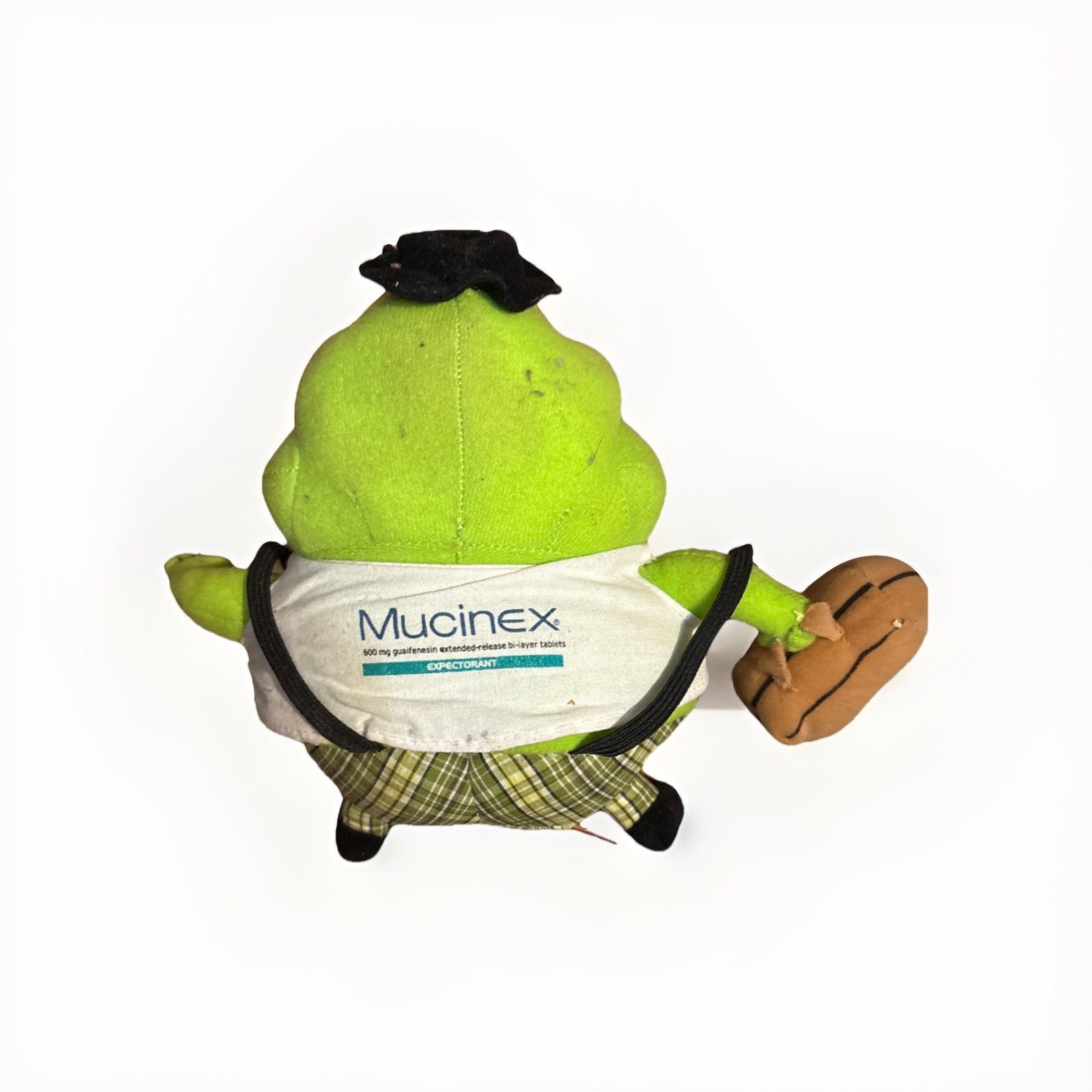 Mr. Mucus Mucinex Advertisement Promo Plush Stuffed Toys A Stain
