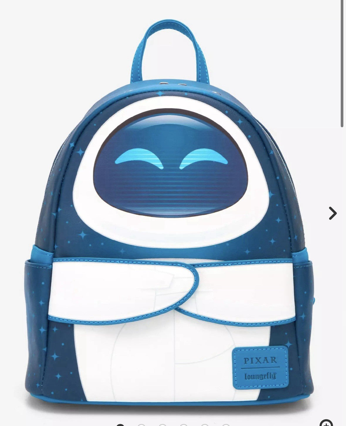 Loungefly Disney Pixar WALL-E And EVE Magnetic Hands Mini Backpack Set Of Two Nw